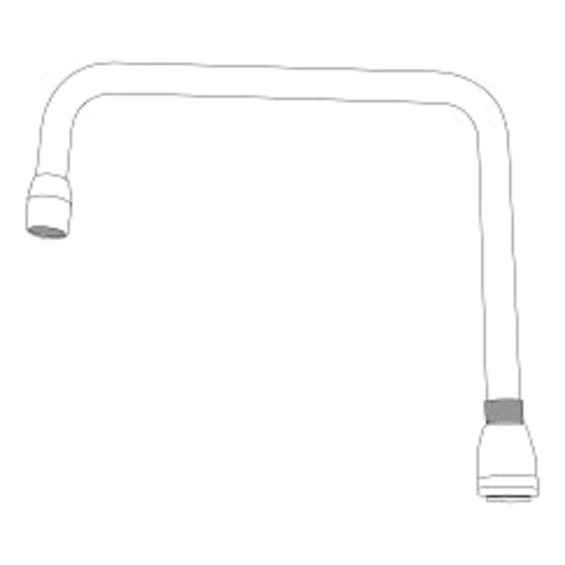 MOEN S0009 M-DURA  Commerical Spout In Chrome