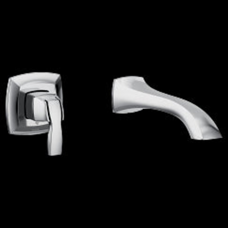 MOEN WT691 Voss  One-Handle Tub Filler In Chrome