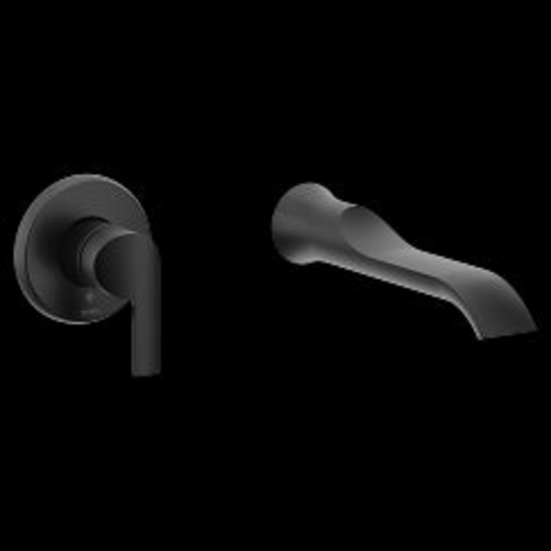 MOEN WTS981BL Doux  One-Handle Tub Filler In Matte Black