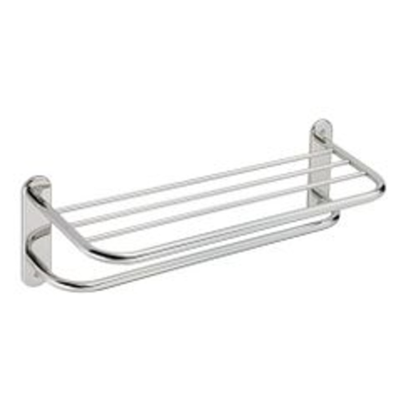 MOEN 5208-241PS Hotel Motel  24" Towel Bar With Shelf In Stainless