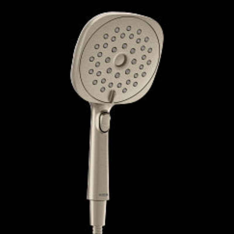 MOEN 220H5BN Verso  Eight-Function 5" Diameter Spray Head Handshower In Brushed Nickel