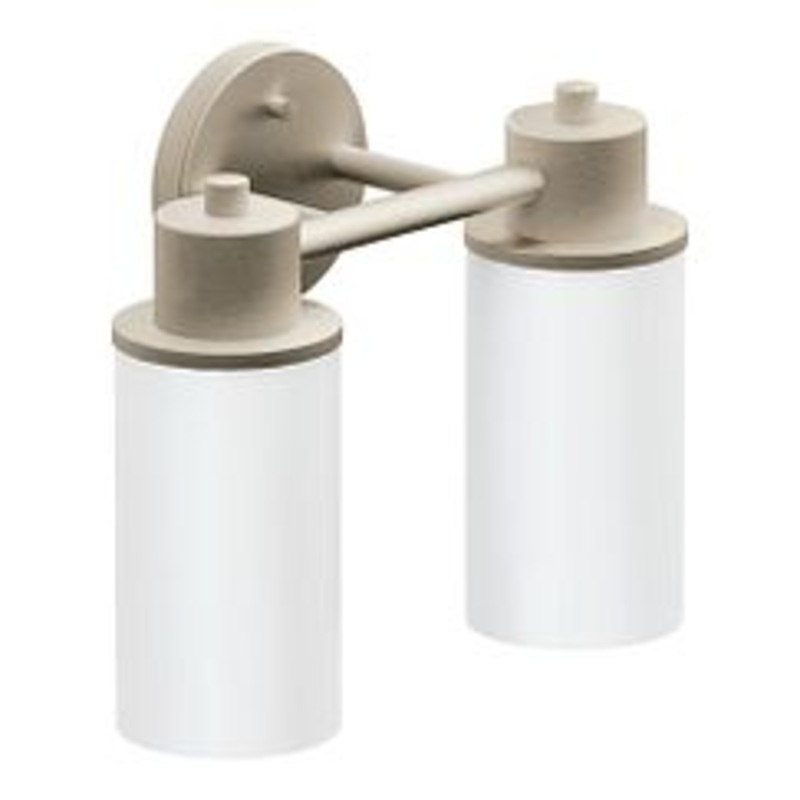 MOEN DN0762BN Iso  Two Globe Bath Light In Brushed Nickel
