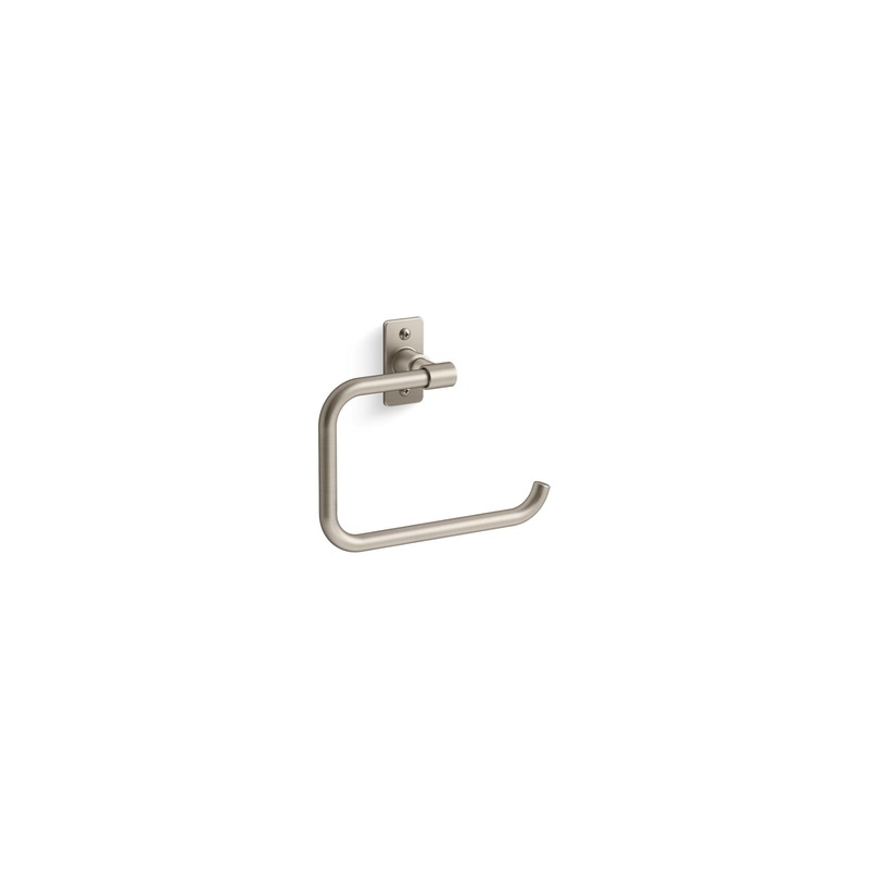 KOHLER K-35928-BN Castia By Studio Mcgee Towel Ring In Vibrant Brushed Nickel
