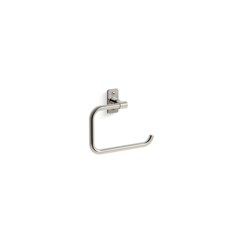 KOHLER K-35928-SN Castia By Studio Mcgee Towel Ring In Vibrant Polished Nickel