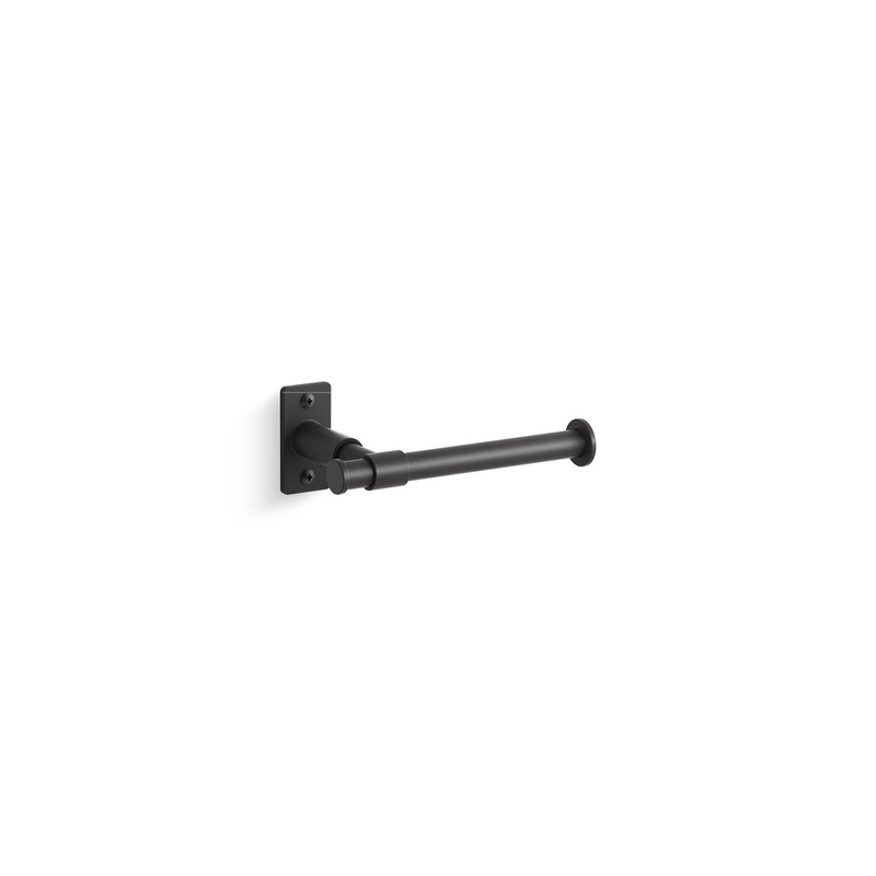 KOHLER K-35929-BL Castia By Studio Mcgee Toilet Paper Holder In Matte Black