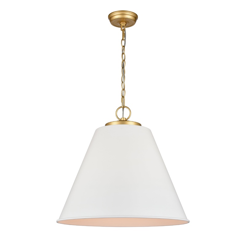 ELK SHOWROOM 68175/3 Vellus 20.5'' Wide 3-Light Pendant - Matte White