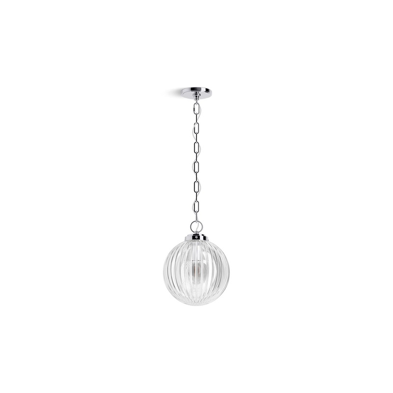 KOHLER K-32258-PE01-CPL Embra By Studio Mcgee 10" Pendant In Polished Chrome
