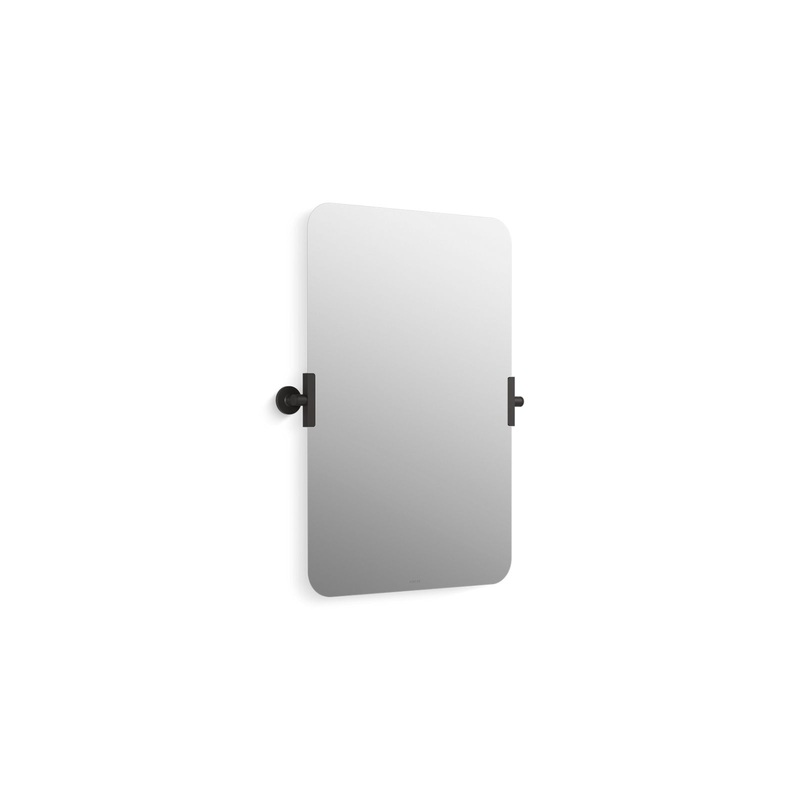 KOHLER K-34969-BL Castia By Studio Mcgee 20" X 30" Rectangular Mirror In Matte Black