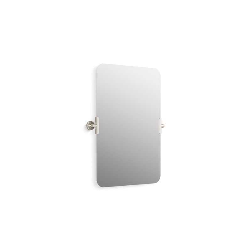 KOHLER K-34969-BN Castia By Studio Mcgee 20" X 30" Rectangular Mirror In Vibrant Brushed Nickel