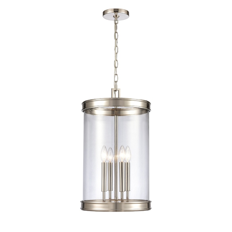 ELK SHOWROOM 69766/4 Mendoza 12.75'' Wide 4-Light Pendant - Polished Nickel