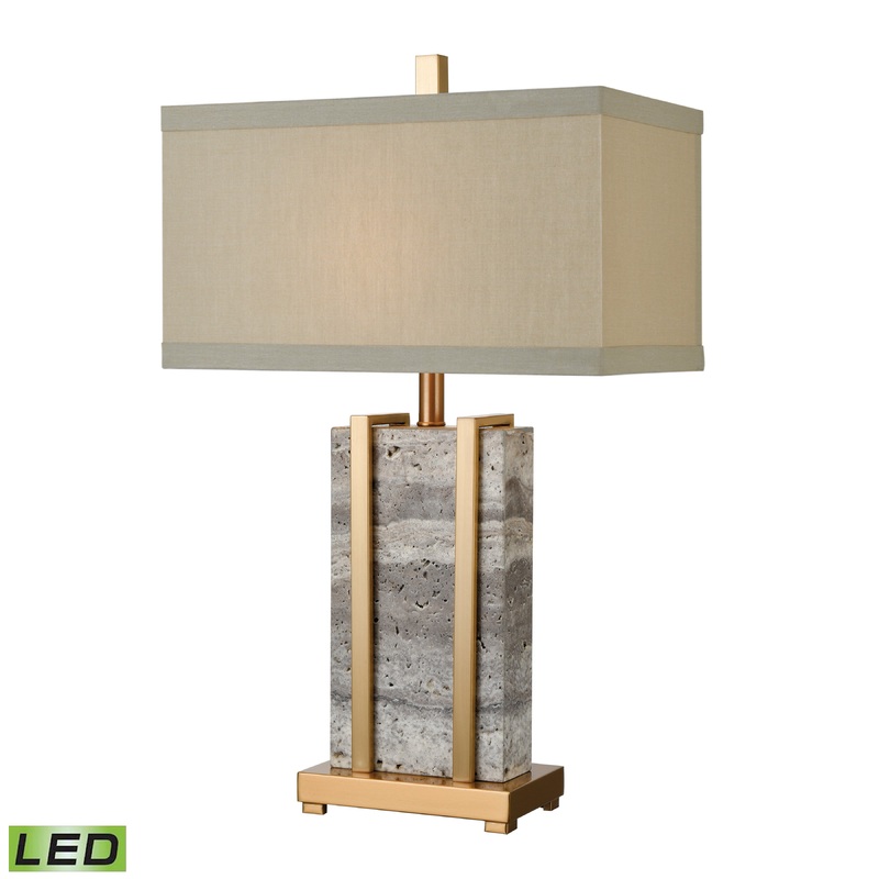 ELK SIGNATURE D3894-LED Harnessed 29'' High 1-Light Table Lamp - Cafe Bronze - Includes LED Bulb