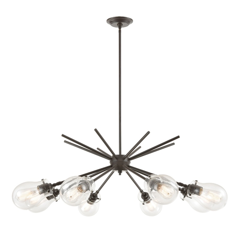 ELK SHOWROOM 31939/8 Jaelyn 40'' Wide 8-Light Chandelier - Oil Rubbed Bronze