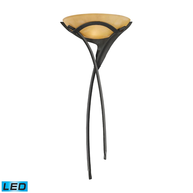 ELK SHOWROOM 002-AB-LED Aurora 38'' High 1-Light Sconce - Antique Bronze