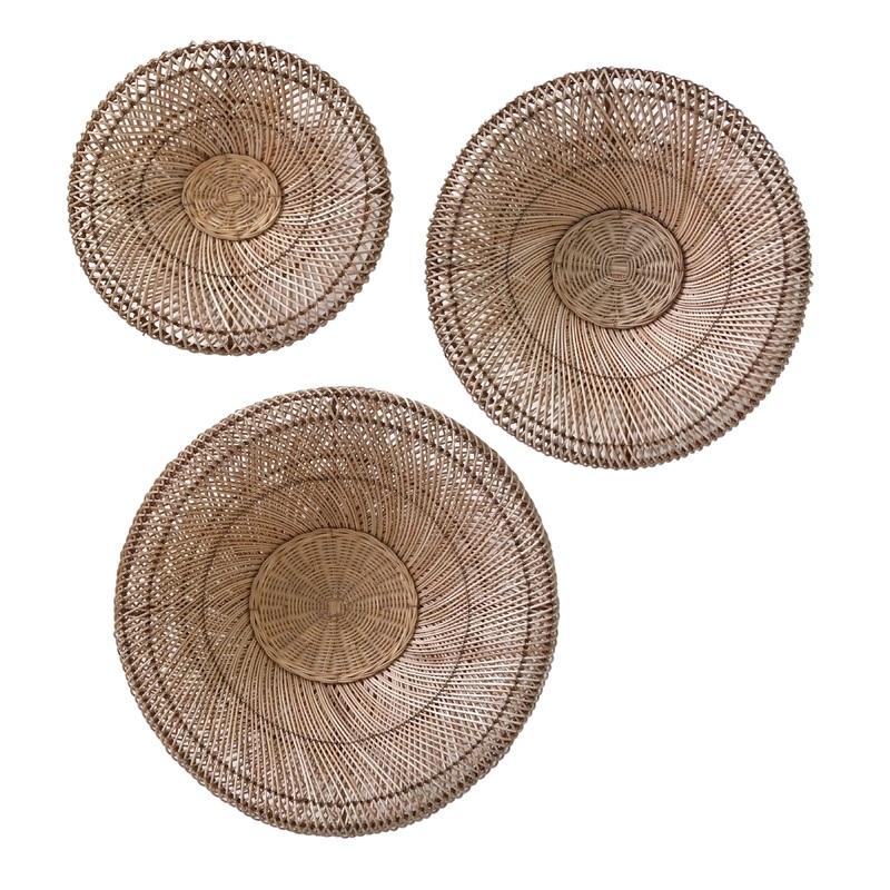 ELK STUDIO S0077-9124/S3 Barcelona Wall Basket - Set of 3