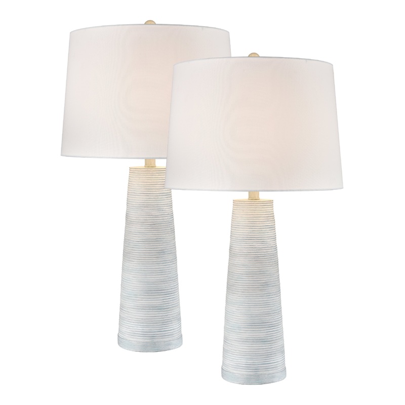 ELK STUDIO S0019-10289/S2 Kent 31'' High 1-Light Table Lamp - Set of 2 Light Blue