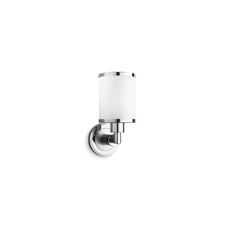 KALLISTA Foundational Fixtures Designer P34021-00-CP Laura Kirar Wall Sconce - Polished Chrome