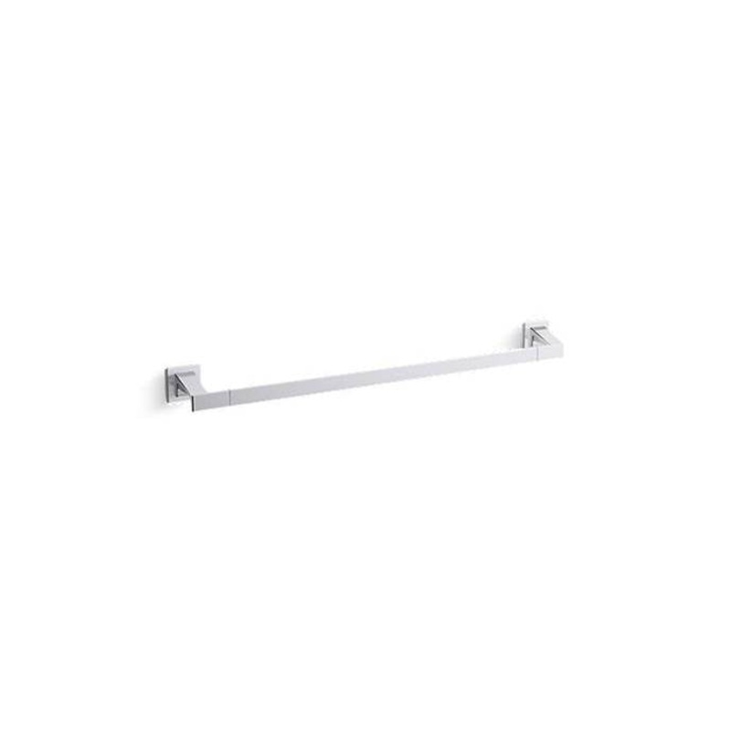 KALLISTA Klyne P30656-00-CP Klyne Towel Bar, 24'' - Polished Chrome