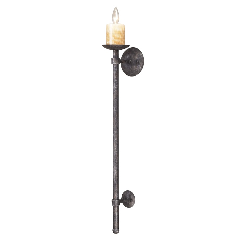 ELK SHOWROOM 14003/1 Cambridge 36'' High 1-Light Sconce - Moonlit Rust