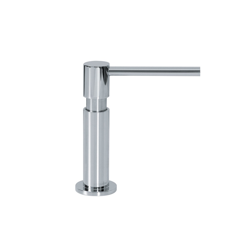 FRANKE UNI-SD-CHR UNI-SD-CHR Single Hole Top Refill Soap Dispenser, Polished Chrome