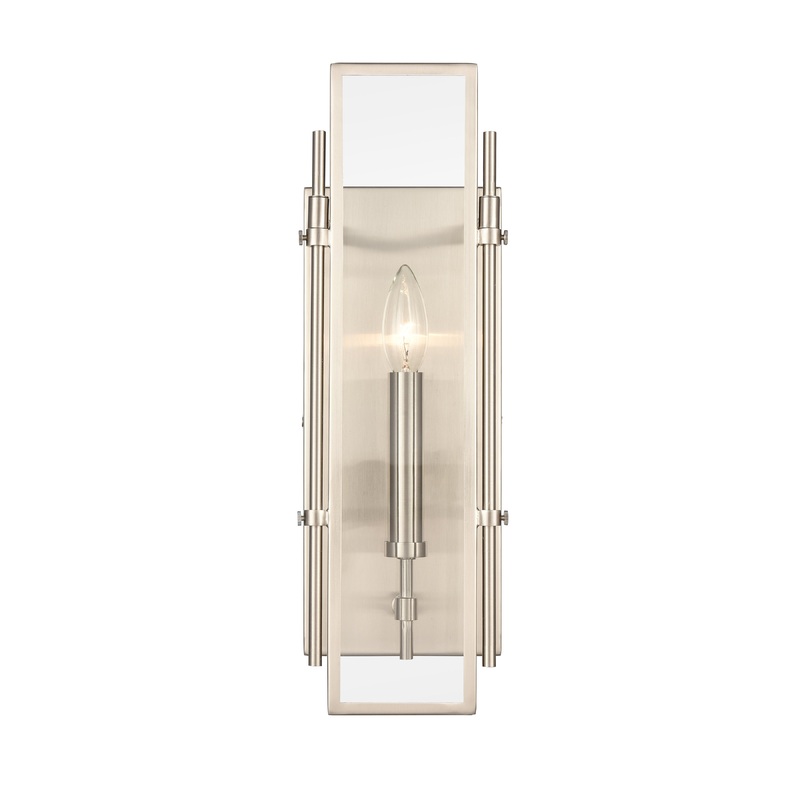 ELK SHOWROOM 63194/1 Mechanist 17'' High 1-Light Sconce - Chrome