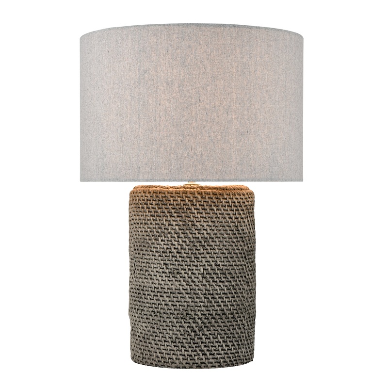 ELK SIGNATURE H019-7259 Wefen 24'' High 1-Light Table Lamp - Gray
