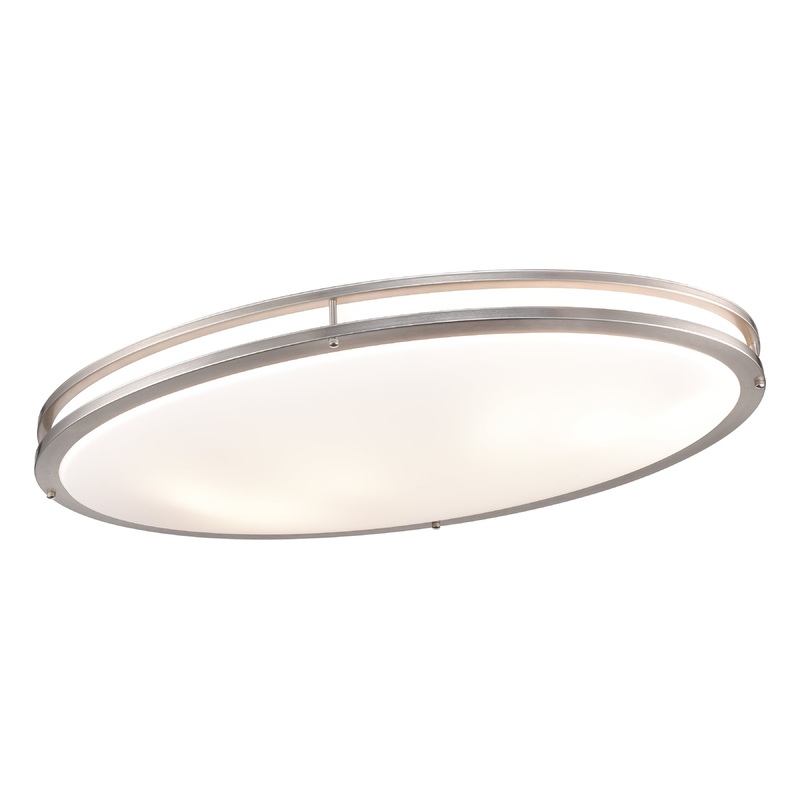 THOMAS CN705378 Clarion 32.5'' Wide 6-Light Flush Mount - Brushed Nickel