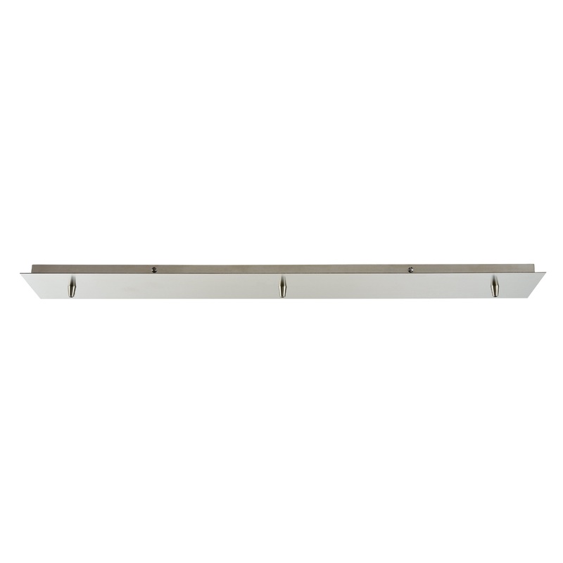 ELK SHOWROOM 3LP-SN 3-Light Linear Pan - Satin Nickel
