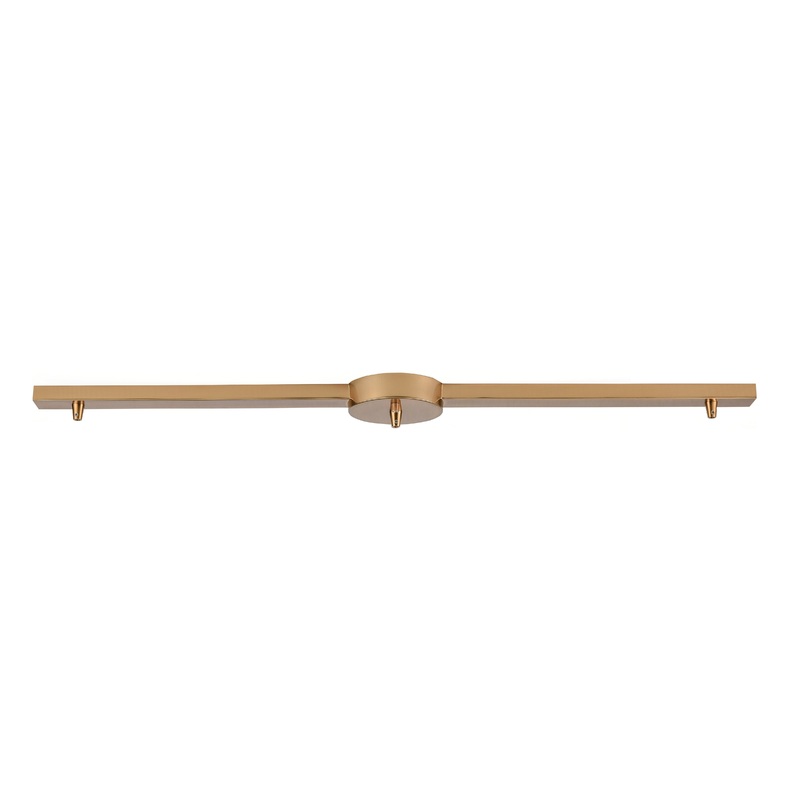 ELK SHOWROOM 3L-SB 3-Light Linear Bar - Satin Brass
