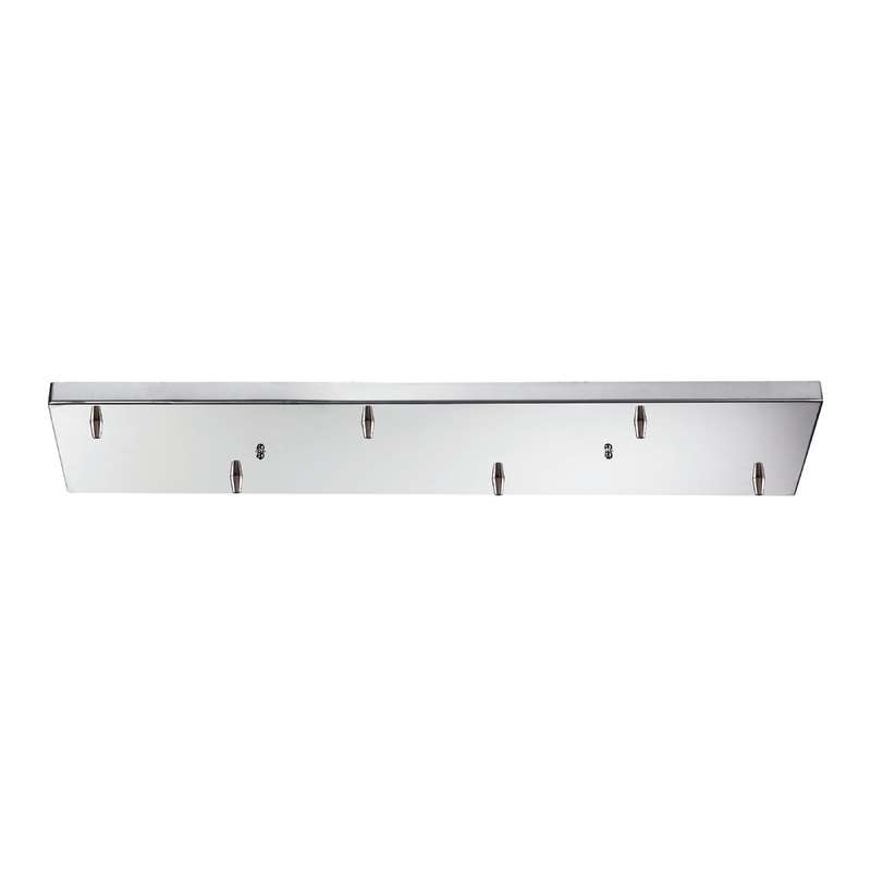 ELK SHOWROOM 6RC-CHR 6-Light Rectangular Pan - Polished Chrome