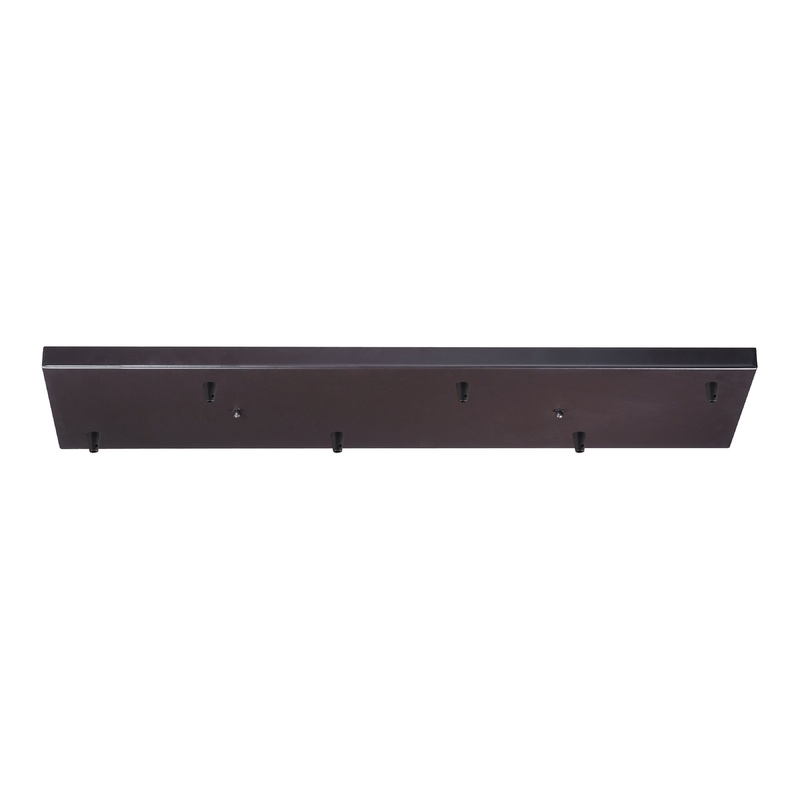 ELK SHOWROOM 6RC-OB 6-Light Rectangular Pan - Oiled Bronze