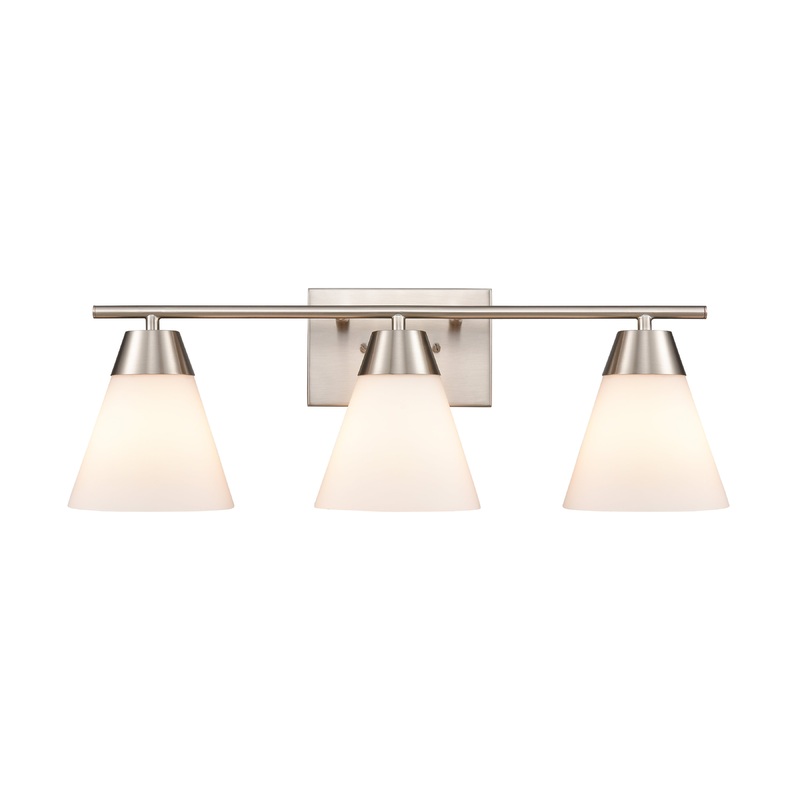 ELK SHOWROOM EC90024/3 Vivica 24'' Wide 3-Light Vanity Light - Brushed Nickel