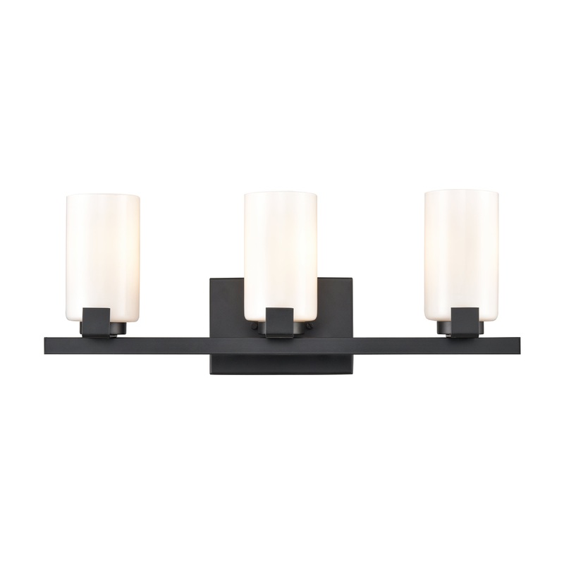 ELK SHOWROOM EC89904/3 Dressler 22'' Wide 3-Light Vanity Light - Matte Black