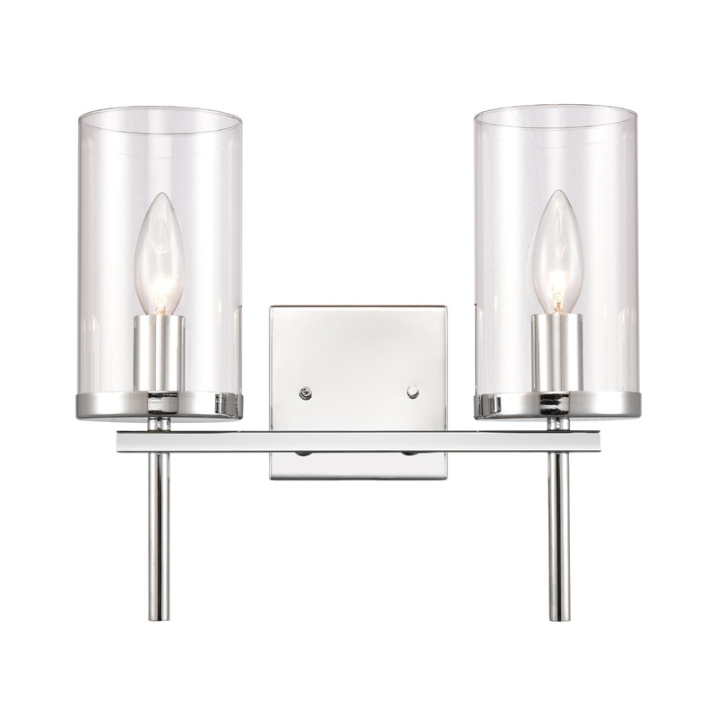THOMAS CN290213 Oakland 13.5'' Wide 2-Light Vanity Light - Chrome