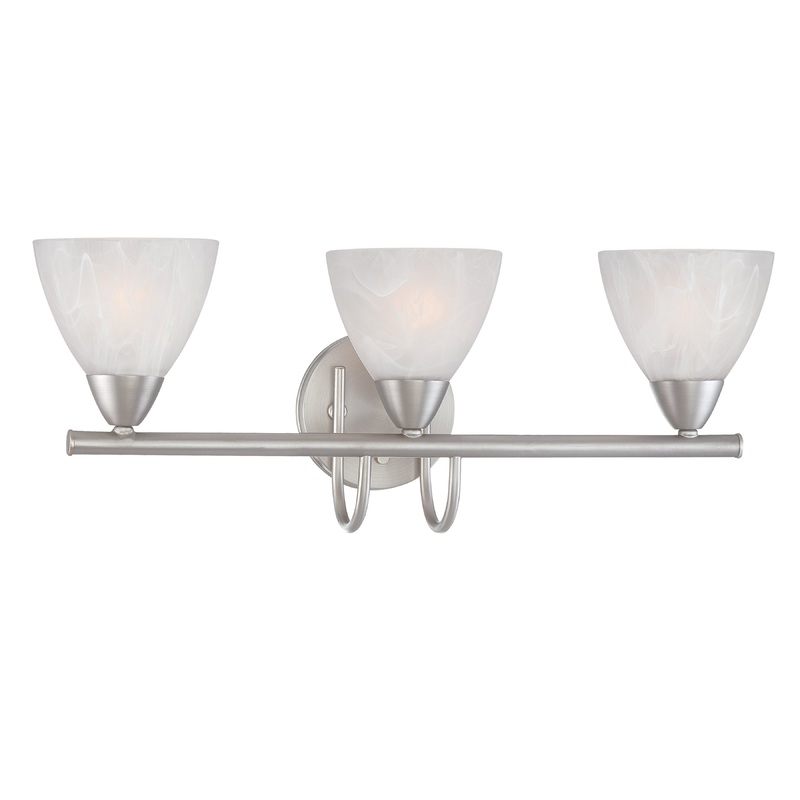 THOMAS 190017117 Tia 22.5'' Wide 3-Light Vanity Light - Matte Nickel