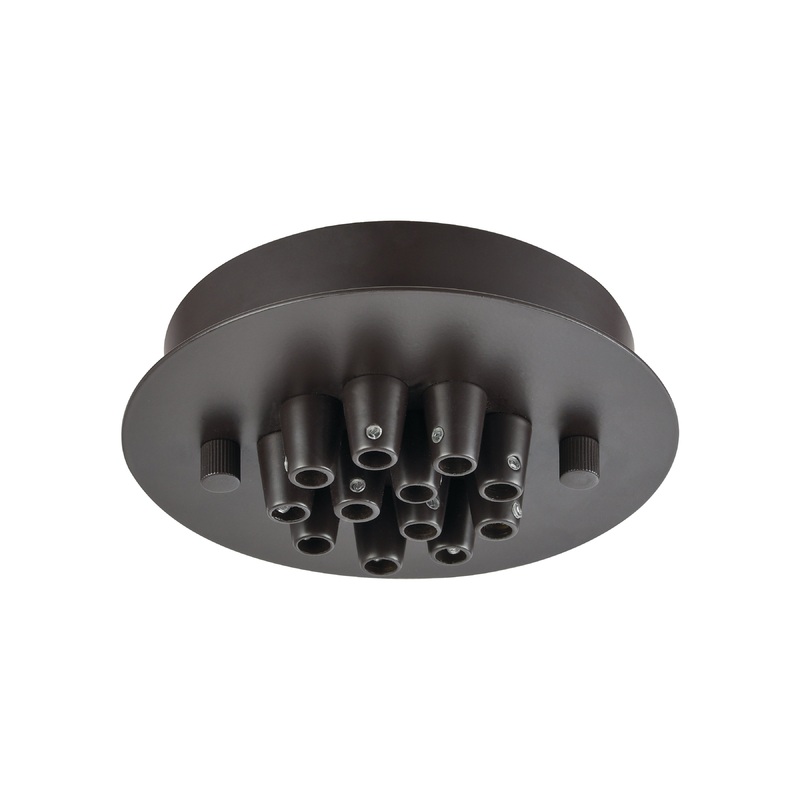 ELK SHOWROOM 12SR-OB 12-Light Nesting Pan - Oiled Bronze