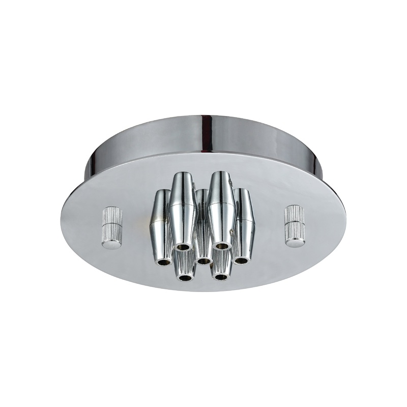 ELK SHOWROOM 7SR-CHR 7-Light Nesting Pan - Polished Chrome