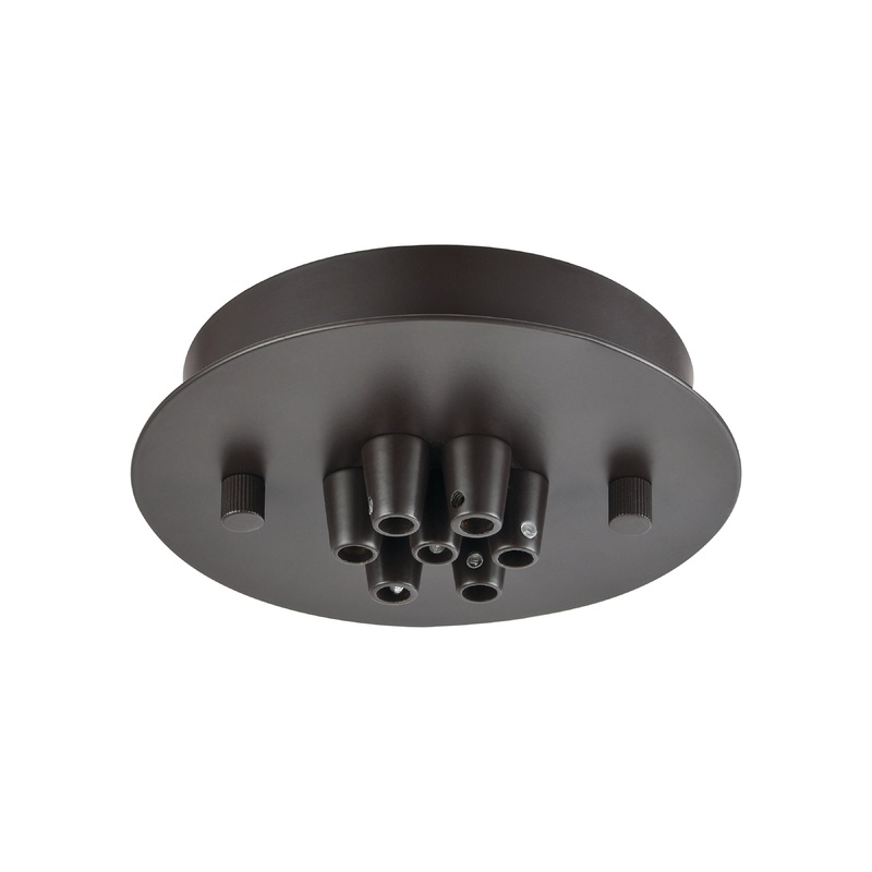 ELK SHOWROOM 7SR-OB 7-Light Nesting Pan - Oiled Bronze