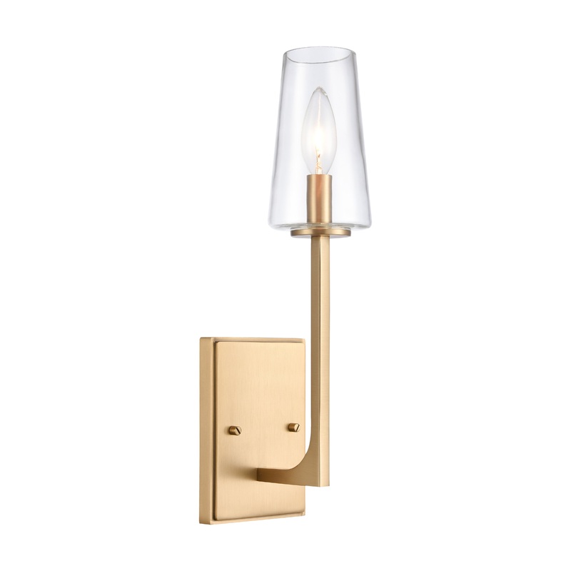 ELK SHOWROOM 89970/1 Fitzroy 16'' High 1-Light Sconce - Lacquered Brass