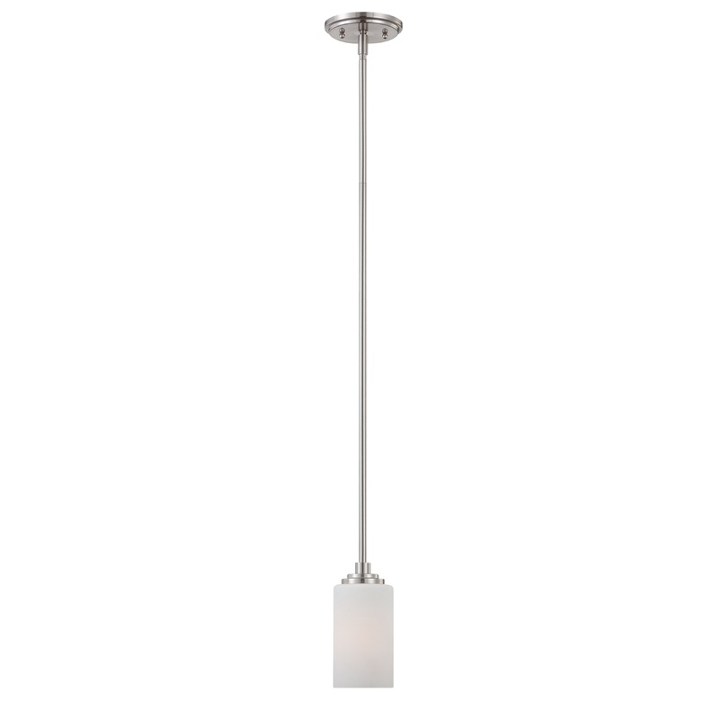 THOMAS 190060217 Pittman 5'' Wide 1-Light Mini Pendant - Brushed Nickel
