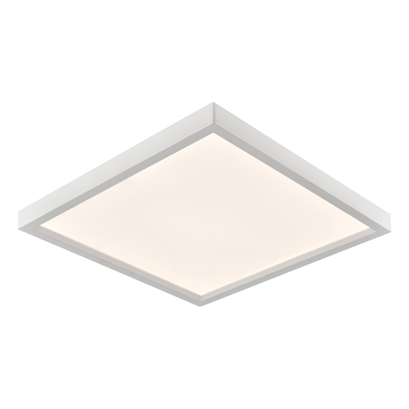 THOMAS CL791434 Titan 8'' Wide Integrated LED Square Flush Mount - White