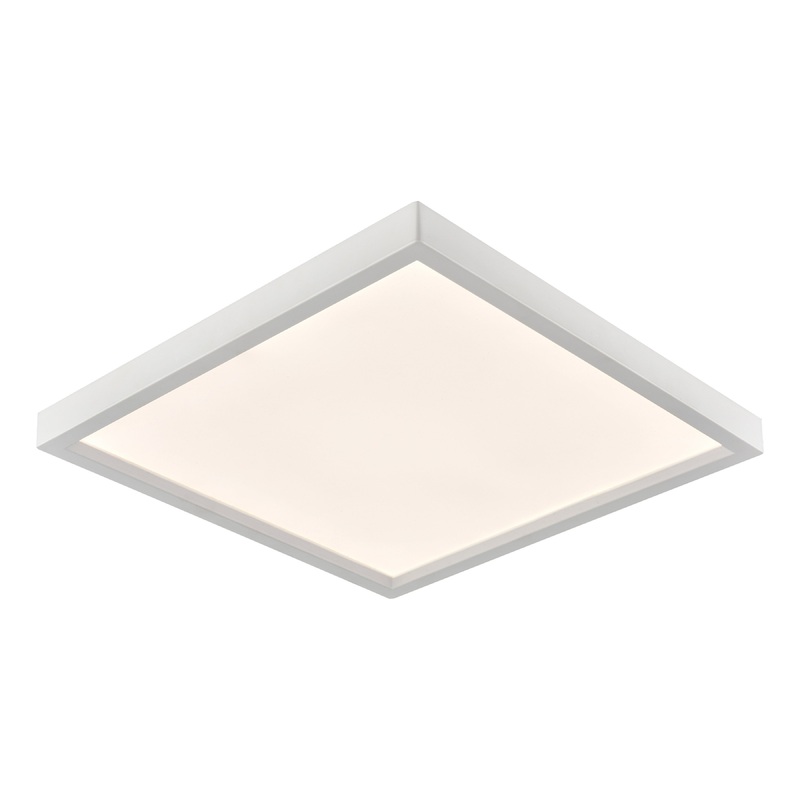 THOMAS CL791534 Titan 10'' Wide Integrated LED Square Flush Mount - White