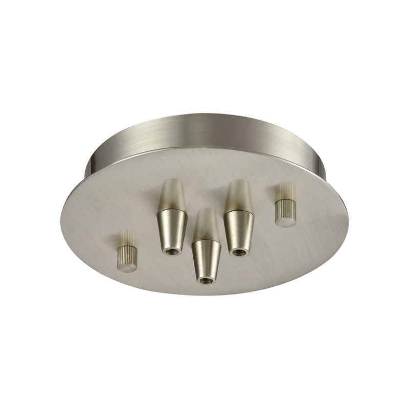 ELK SHOWROOM 3SR-SN 3-Light Nesting Pan - Satin Nickel