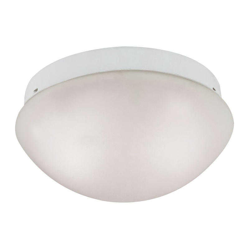THOMAS 7352FM/40 Mushroom 10'' Wide 2-Light Flush Mount - White