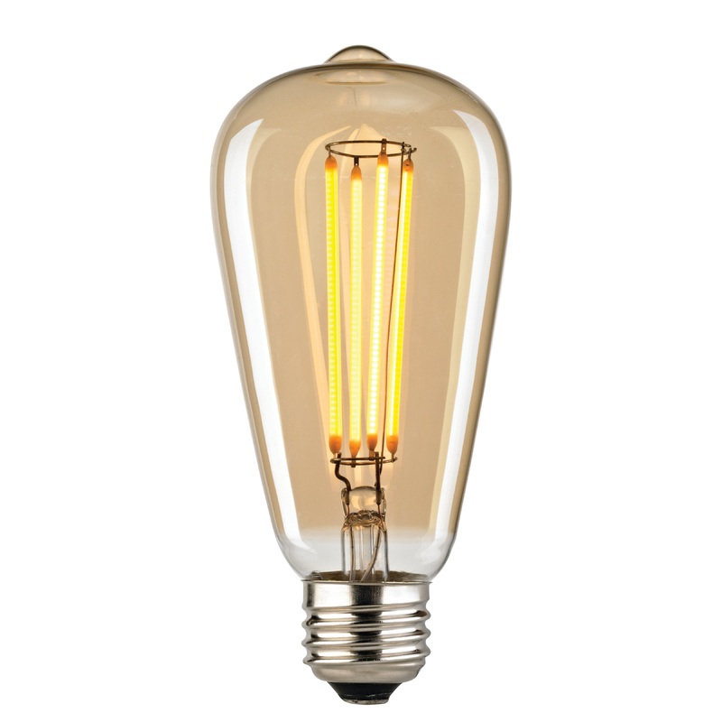 ELK SHOWROOM 1110 LED Medium Bulb - Shape T64, Base E26, 2700K - Light Gold Tint