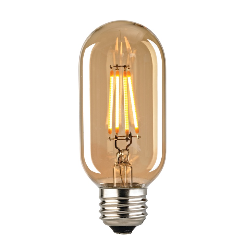 ELK SHOWROOM 1111 LED Medium Bulb - Shape T14, Base E26, 2700K - Light Gold Tint