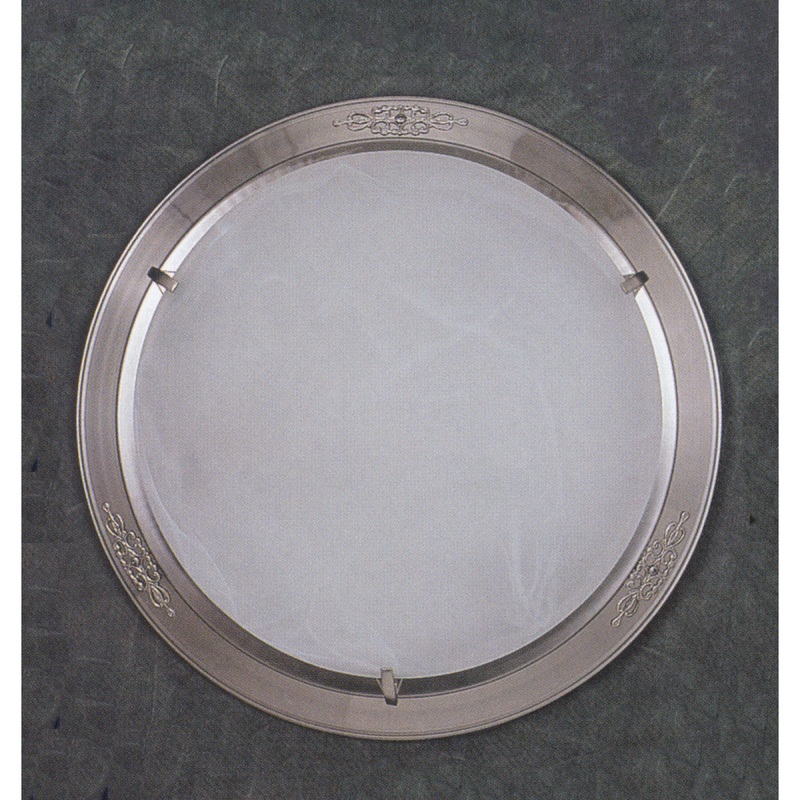 ELK SHOWROOM 28057 Flush Mounts 17'' Wide 3-Light Flush Mount - Satin Pewter