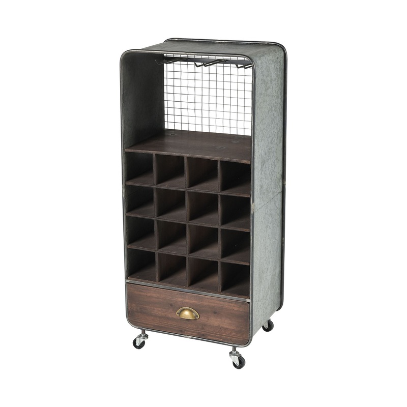 ELK STUDIO 610004 Brookdale Wine Cart