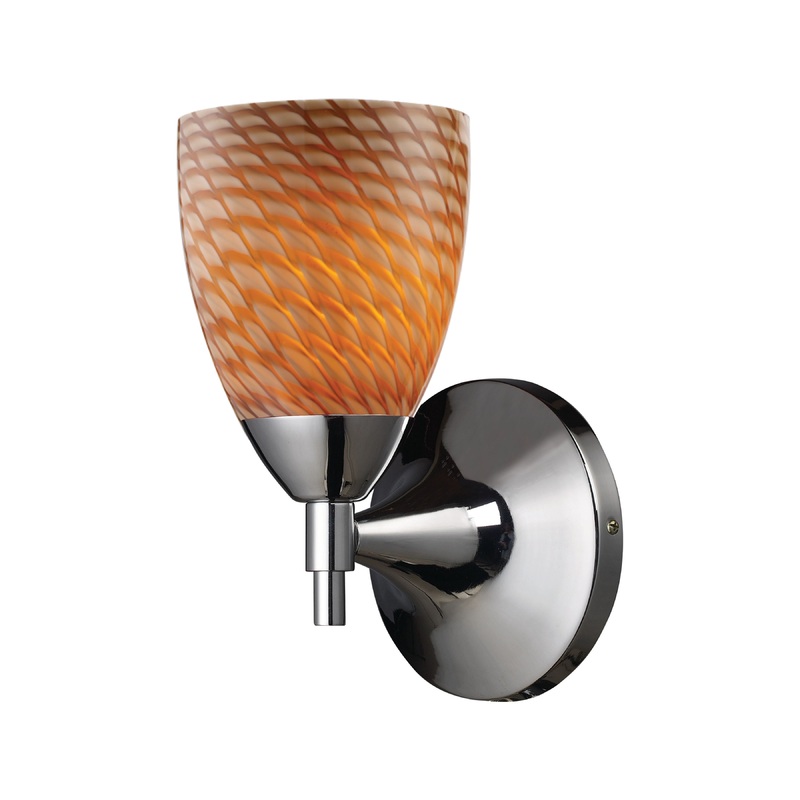 ELK SHOWROOM 10150/1PC-C Celina 9'' High 1-Light Sconce - Polished Chrome