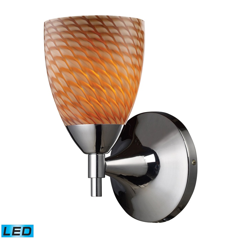ELK SHOWROOM 10150/1PC-C-LED Celina 9'' High 1-Light Sconce - Polished Chrome