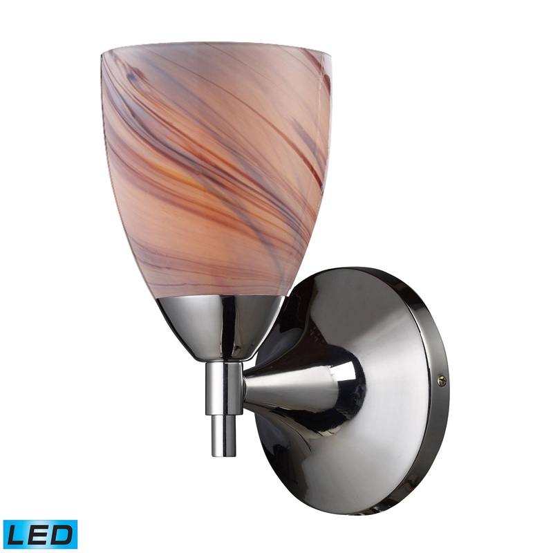 ELK SHOWROOM 10150/1PC-CR-LED Celina 9'' High 1-Light Sconce - Polished Chrome